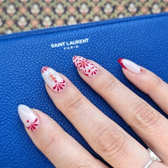 Yves Saint Laurent Handbags - YSL Cobalt Blue Caviar Leather Long Zippy Wallet